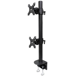 Neomounts FPMA-D960DVBLACKPLUS/Držák zakřiv. displeje/na stůl/17-49"/svorka/VESA 100X100/nosn. 2x15kg/2 displeje vert./č