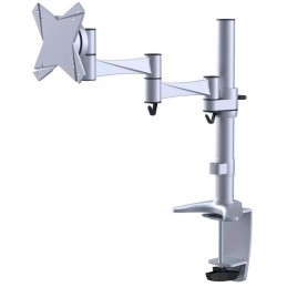 Neomounts FPMA-D1330SILVER / Flat Screen Desk Mount (clamp/grommet) / Silver