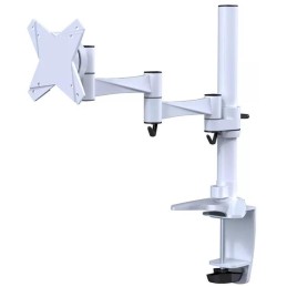 Neomounts FPMA-D1330WHITE / Flat Screen Desk Mount (clamp/grommet) / White