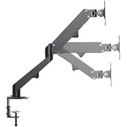 Neomounts DS70-700BL1/Držák displeje/na stůl/17-27"/svorka/VESA 100X100/nosn. 7kg/plynový píst/1 displej/černý
