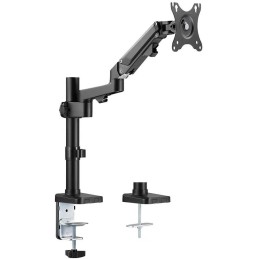 Neomounts DS70-750BL1/Držák displeje/tyč na stůl/17-27"/svorka/VESA 100X100/nosn. 7kg/plynový píst/1 displej/černý