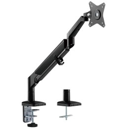 Neomounts DS70-810BL1/Držák displeje/na stůl/17-32"/svorka/VESA 100X100/nosn. 9kg/plyn. píst/ultra tenký/1 disp/černý
