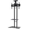 Neomounts PLASMA-M1700ES / Mobilný Flat Screen Floor Stand (height: 147-163 cm) box 1/2 / Black