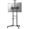 Neomounts FL50-550BL1 / Displayhalter / Trolley / 37-70" / 4 Räder / VESA 600X400 / Tragkraft 50kg / höhenverstellbar / neigbar 