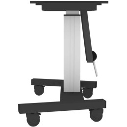 Neomounts  PLASMA-M2500TSILVER / Motorised Mobile Floor Stand (90° tilt) - VESA 200x200 up to 800x600 / Silver