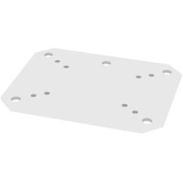 Neomounts  PLASMA-M2SFPLATE / Fixed Floor Plate for 2250/2500-series - small (bolt down) / Silver