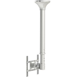 Neomounts  FPMA-C200 / Flat Screen Ceiling Mount (Height: 64-104 cm) / Silver