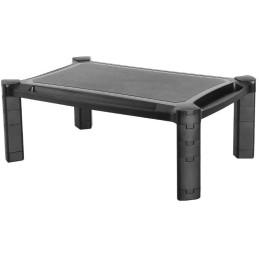 Neomounts NSMONITOR20/podložka pod displej/nosn. 10kg/výška 4,6-16,8cm/plast/černá