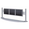 Neomounts FPMA-DTB100 / Flat Screen Desk Toolbar pre 3 obrazovky (43 x 100 cm) / Silver