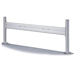 Neomounts  FPMA-DTB100 / Flat Screen Desk Toolbar for 3 screens (43 x 100 cm) / Silver