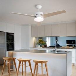 IMMAX NEO LITE VARIABLE SMART LED stropní svítidlo s ventilátorem 24W, Wi-Fi, TUYA, bílé