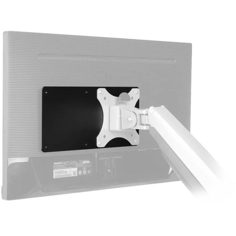 Neomounts THINCLIENT-01/Držák na mini PC/za displej/VESA 100x100 /nosn. 3 kg/Černý