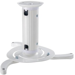 Neomounts BEAMER-C80WHITE/Držák projektoru/na strop/nosn. 15kg/výška 13/20 cm/bílý