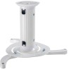 Neomounts BEAMER-C80WHITE / Projektorhalterung / Deckenhalterung / Tragkraft 15kg / Höhe 13/20 cm / weiß