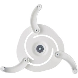 Neomounts BEAMER-C80WHITE/Držák projektoru/na strop/nosn. 15kg/výška 13/20 cm/bílý