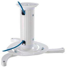 Neomounts BEAMER-C80WHITE/Držák projektoru/na strop/nosn. 15kg/výška 13/20 cm/bílý