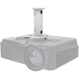 Neomounts BEAMER-C80WHITE/Držák projektoru/na strop/nosn. 15kg/výška 13/20 cm/bílý