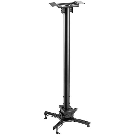 Neomounts  CL25-550BL1 / Projector Ceiling Mount (height adjustable: 74-114 cm) / Black