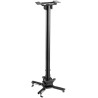 Neomounts CL25-550BL1 / Projector Ceiling Mount (height adjustable: 74-114 cm) / Black