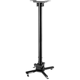 Neomounts  CL25-550BL1 / Projector Ceiling Mount (height adjustable: 74-114 cm) / Black