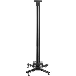 Neomounts  CL25-550BL1 / Projector Ceiling Mount (height adjustable: 74-114 cm) / Black