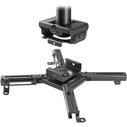 Neomounts  CL25-550BL1 / Projector Ceiling Mount (height adjustable: 74-114 cm) / Black