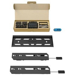 Neomounts Select WL30S-850BL12/Držák displeje/na stěnu/24-55"/fixní/VESA 200X200/nosn. 50kg/zamykatelný/černý