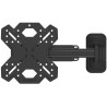Neomounts Select WL40S-840BL12 / Bildschirm-Wandhalterung (voll beweglich, 2 Drehpunkte, VESA 200x200) / Schwarz