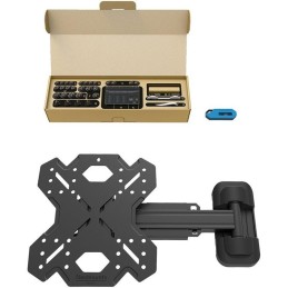 Neomounts Select  WL40S-840BL12 / Screen Wall Mount (full motion, 2 pivots, VESA 200x200) / Black