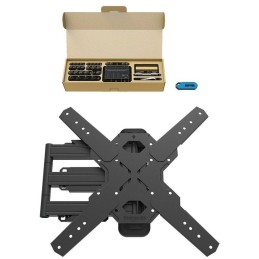 Neomounts Select  WL40S-850BL14 / Screen Wall Mount (full motion, 3 pivots, VESA 400x400) / Black