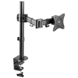 Neomounts Select NM-D135BLACK/Držák displeje/na stůl/10-27"/svorka+průchodka/VESA 100X100/nosn. 8kg/černý