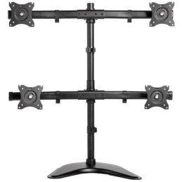 Neomounts Select  NM-D335D4BLACK / Flat Screen Desk mount (10-27") desk clamp/stand/grommet / Black
