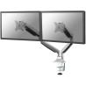 Neomounts Select NM-D750DSILVER / Flat Screen Desk mount (10-32") doska clamp/grommet / Silver