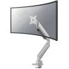 Neomounts Select NM-D775SILVERPLUS/Curved display holder/desktop/10-49"/clamp/VESA 100X100/load capacity 10kg/gas piston/silver