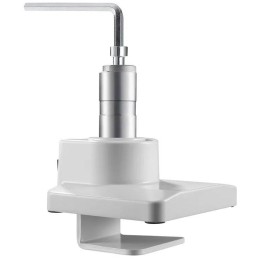 Neomounts Select NM-D775WHITEPLUS/Držák zakřiv. displeje/na stůl/10-49"/svorka/VESA 100X100/nosn. 10kg/plyn. píst/bilý