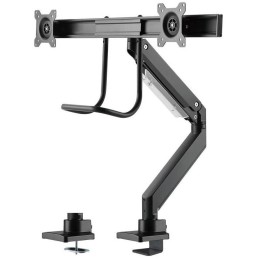 Neomounts Select  NM-D775DXBLACK / Flat Screen Desk mount (10-32") desk clamp/grommet / Black