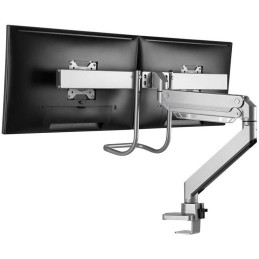 Neomounts Select  NM-D775DXSILVER / Flat Screen Desk mount (10-32") desk clamp/grommet / Silver