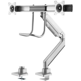 Neomounts Select  NM-D775DXSILVER / Flat Screen Desk mount (10-32") desk clamp/grommet / Silver