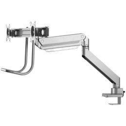 Neomounts Select  NM-D775DXSILVER / Flat Screen Desk mount (10-32") desk clamp/grommet / Silver
