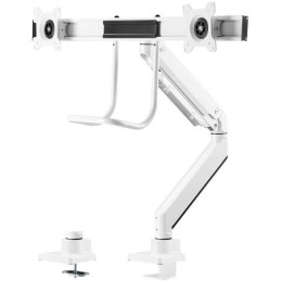 Neomounts Select  NM-D775DXWHITE / Flat Screen Desk mount (10-32") desk clamp/grommet / White