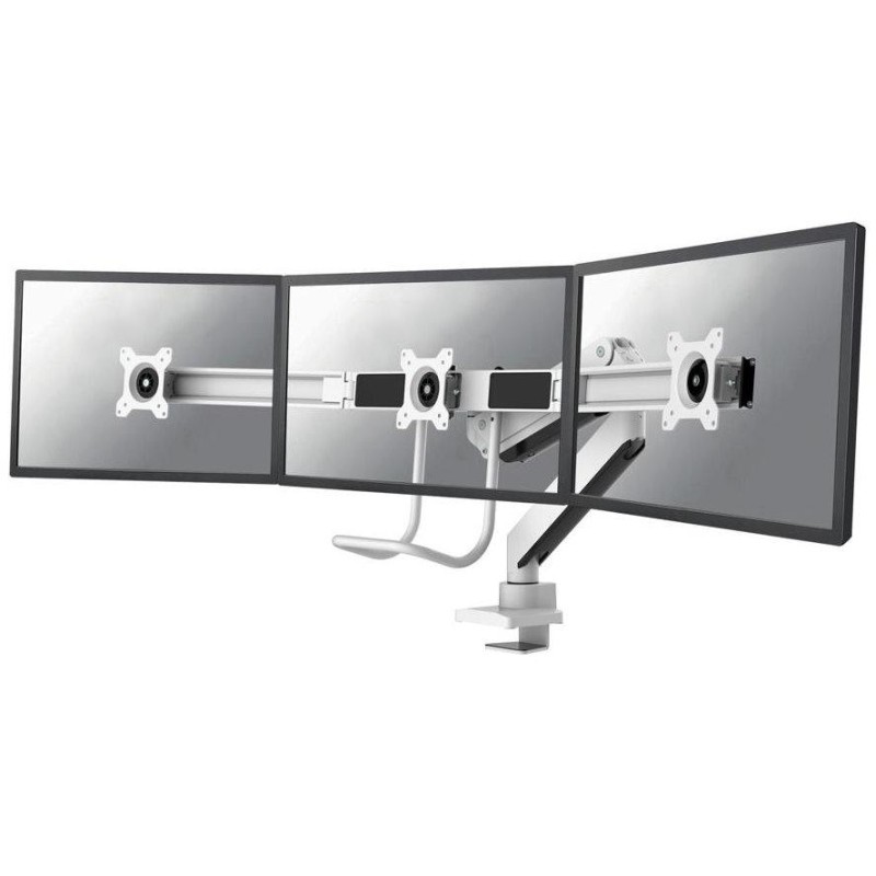 Neomounts Select  NM-D775DX3WHITE / Flat Screen Desk mount (17-27") desk clamp/grommet / White