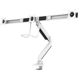 Neomounts Select  NM-D775DX3WHITE / Flat Screen Desk mount (17-27") desk clamp/grommet / White