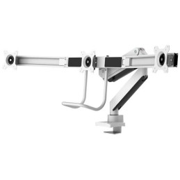 Neomounts Select  NM-D775DX3WHITE / Flat Screen Desk mount (17-27") desk clamp/grommet / White