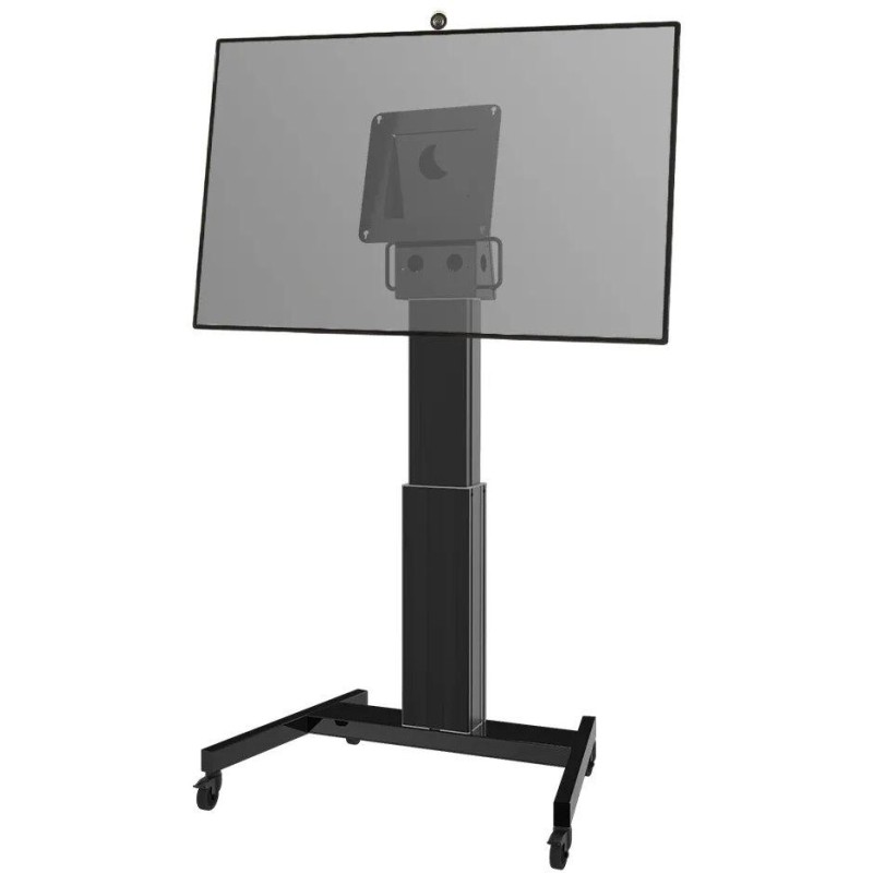 Neomounts Select NM-HUB2LIFTBLACK/Držák displeje/vozík/max 50"/VESA 350x350/nosn. 150kg/mot. nast.výšky/náklon/rotace/če