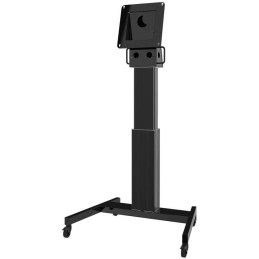 Neomounts Select NM-HUB2LIFTBLACK/Držák displeje/vozík/max 50"/VESA 350x350/nosn. 150kg/mot. nast.výšky/náklon/rotace/če