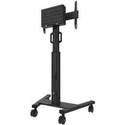 Neomounts Select FL50S-825BL1/Držák displeje/vozík/37-75"/4 kolečka/VESA 600X400/nosn. 70kg/nast.výšky/náklon/černý