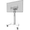 Neomounts Select FL50S-825WH1/Display holder/trolley/37-75"/4 wheels/VESA 600X400/load capacity 70kg/height adjustable/tilt/whit