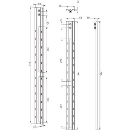 Neomounts Select AV1-825WH1/Držák kamery a multimedia police pro FL50S-825WH1/nosn. 9kg/Logitech ad./bílý