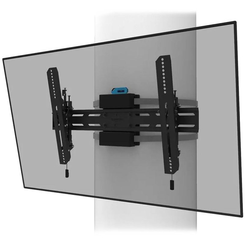 Neomounts Select WL35S-910BL16/Držák displeje/na sloup 25-100 cm/40-75"/sklopný/VESA 600X400/nosn. 50kg/černý