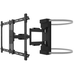 Neomounts Select WL40S-910BL16/Držák displeje/na sloup 25-100 cm/40-75"/sklopný/rotace/3čepy/VESA 600X400/nosn. 45kg/čer